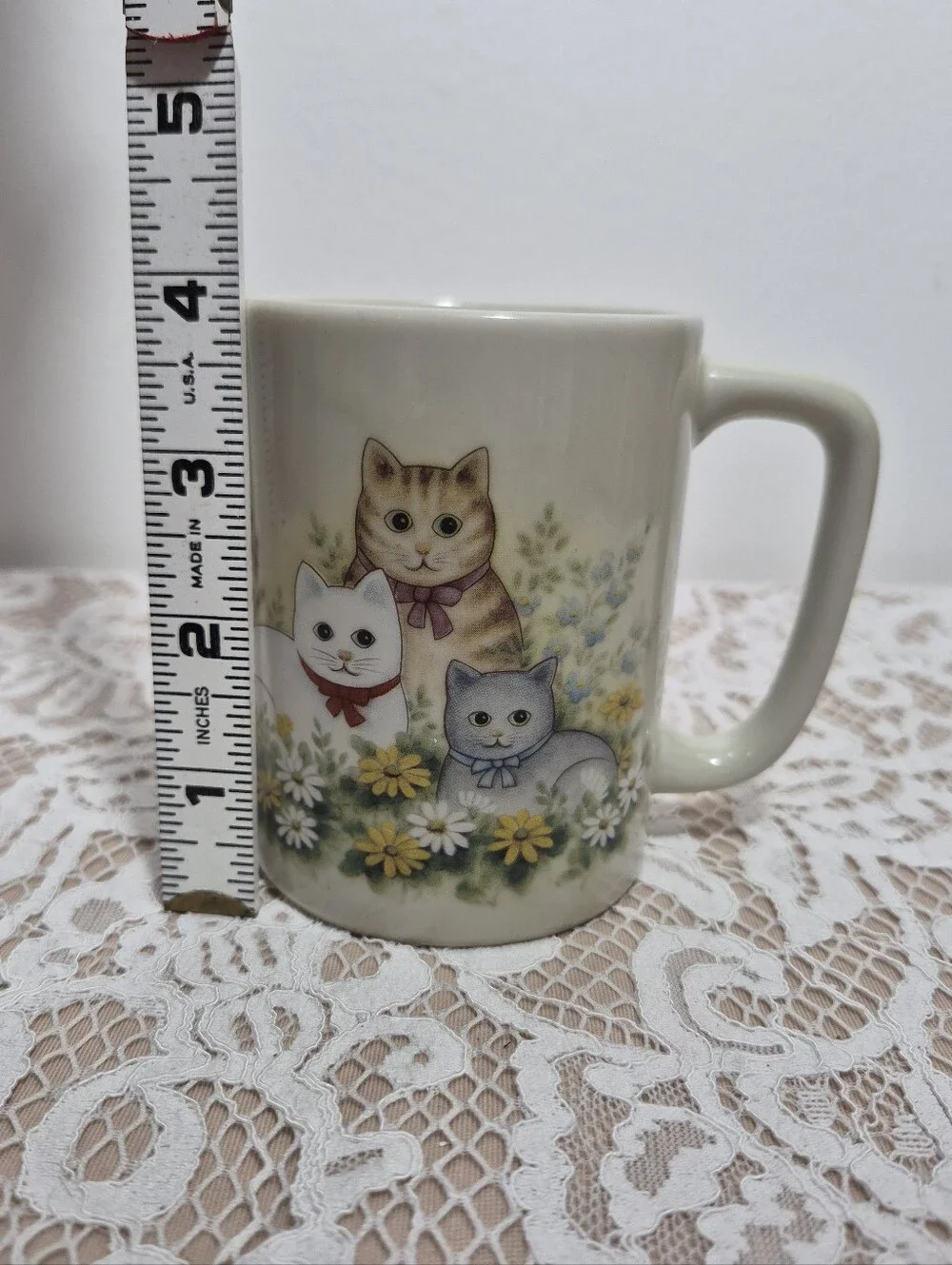 Vintage Cat Mug